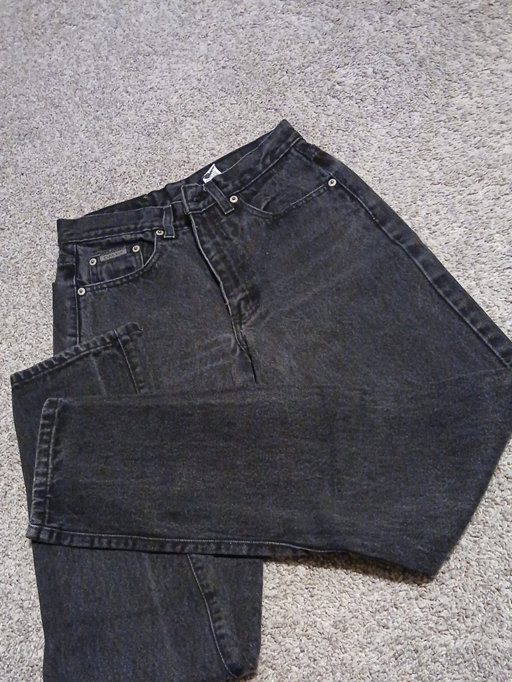 Calvin Klein Jeans  Black Wash Size 1